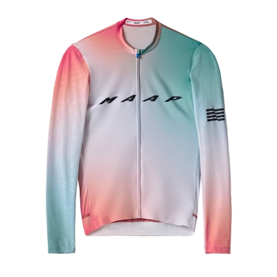 Maap Blurred Out Pro Hex LS Jersey 2.0